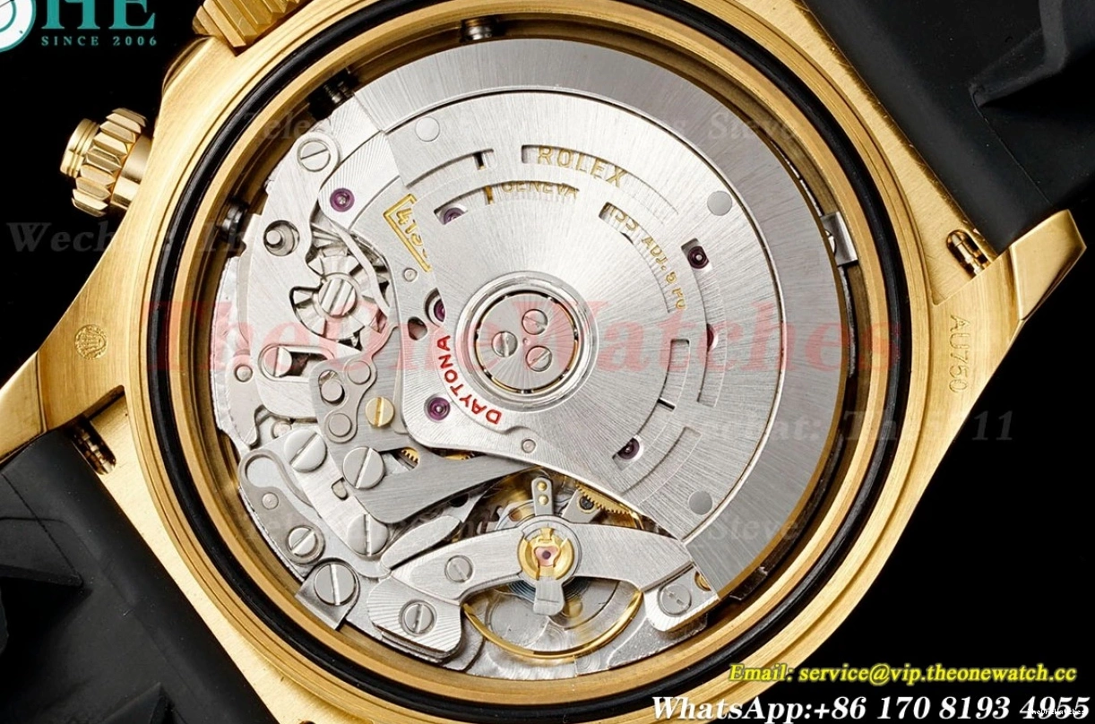 SH4130 QF Daytona 40MM RU Blk YG Weight) 116518 Meteorite V3(Gain 0419